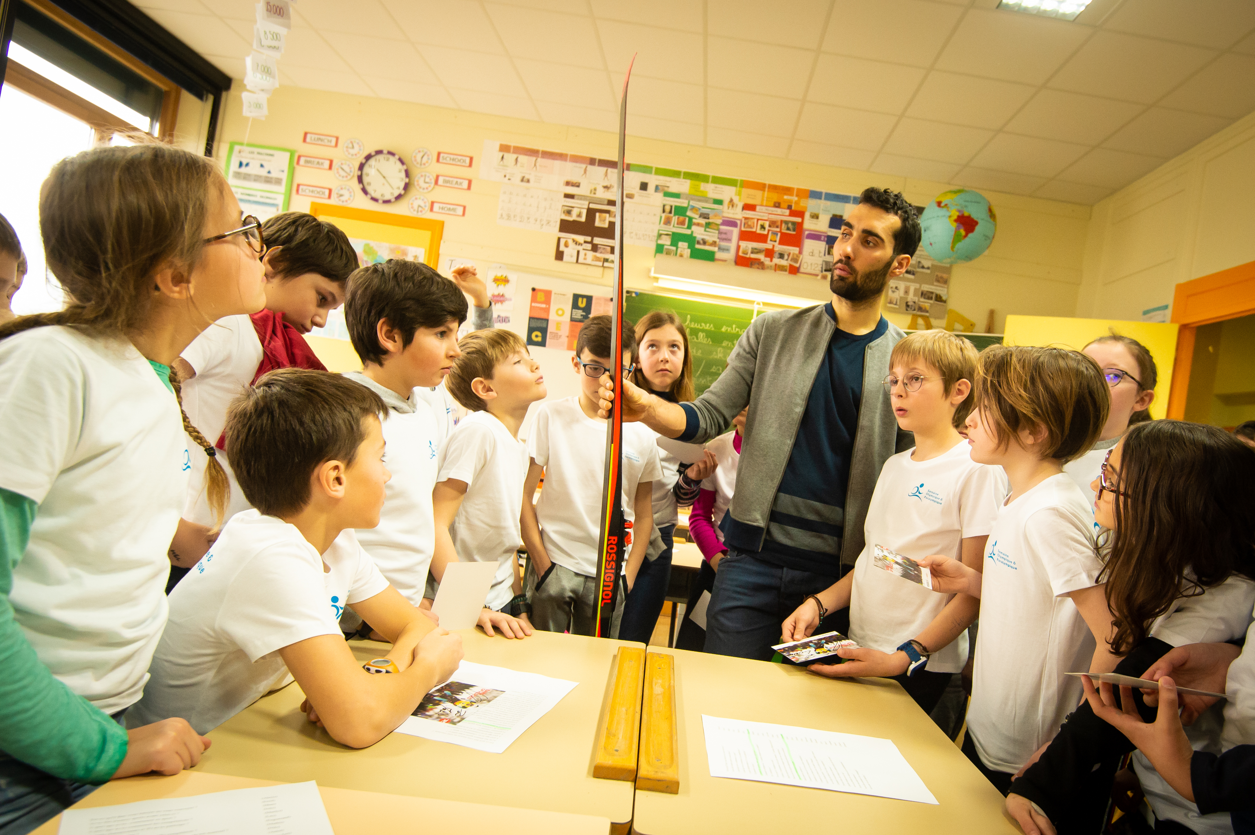 Intervention Martin Fourcade (biathlon)