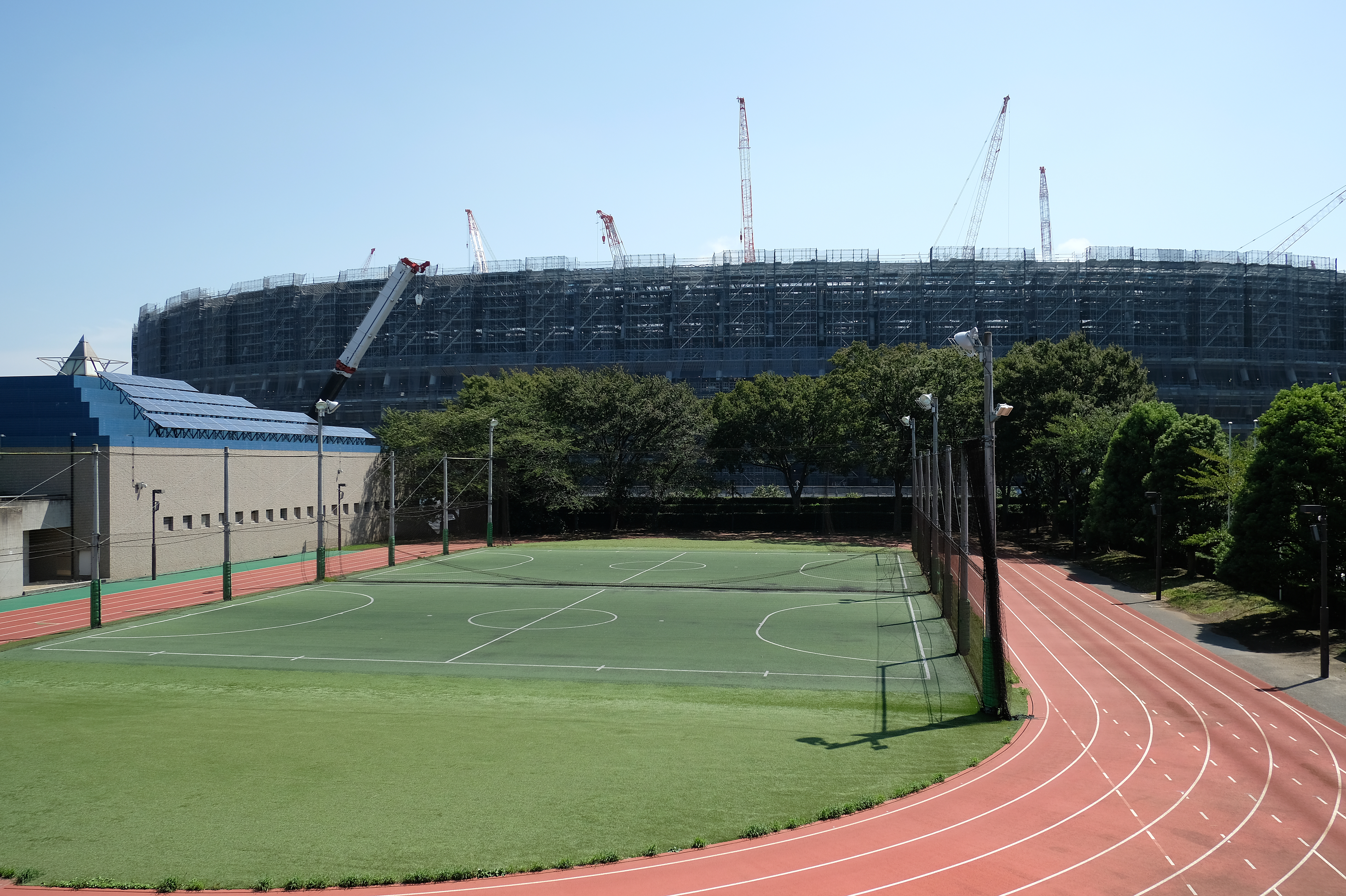 Photo d'un stade olympique