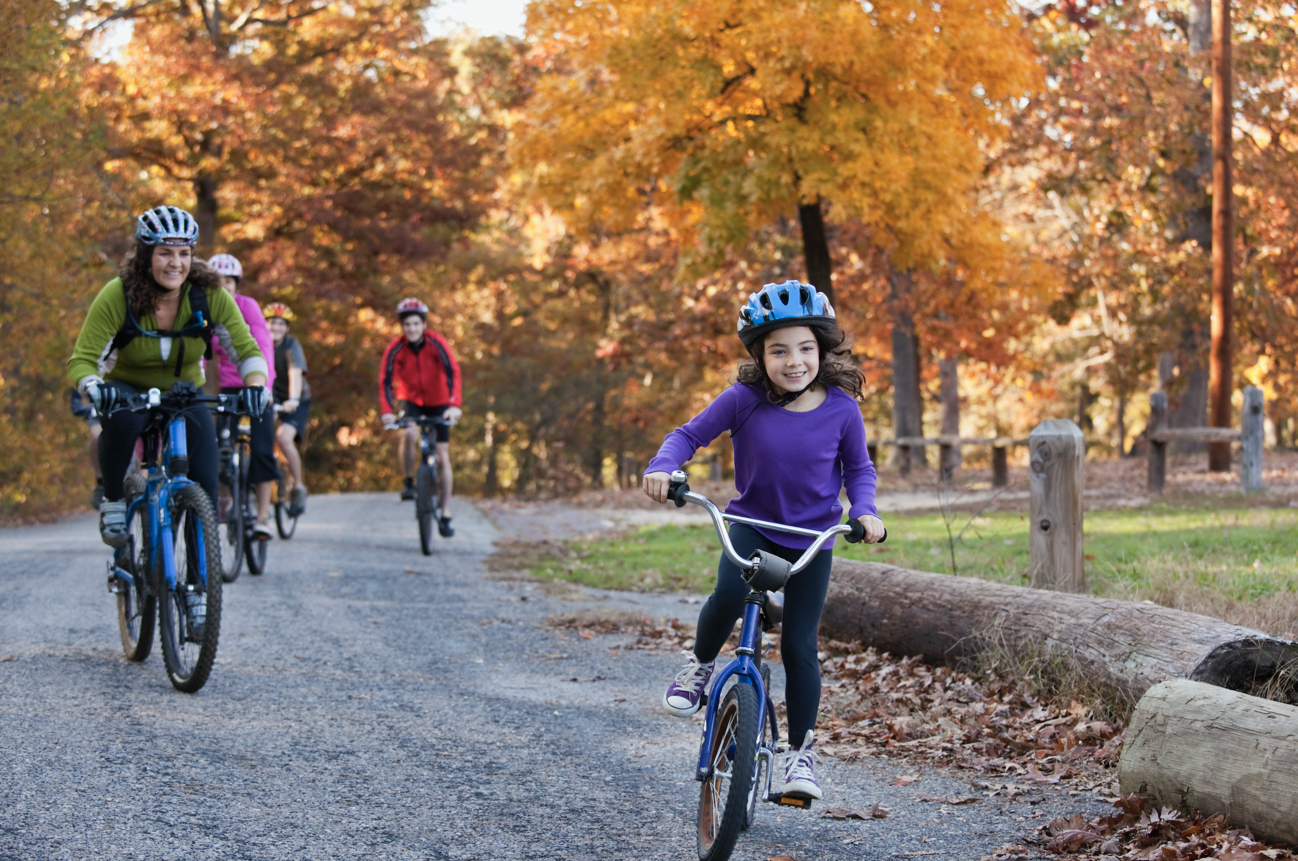 Enfant à vélo