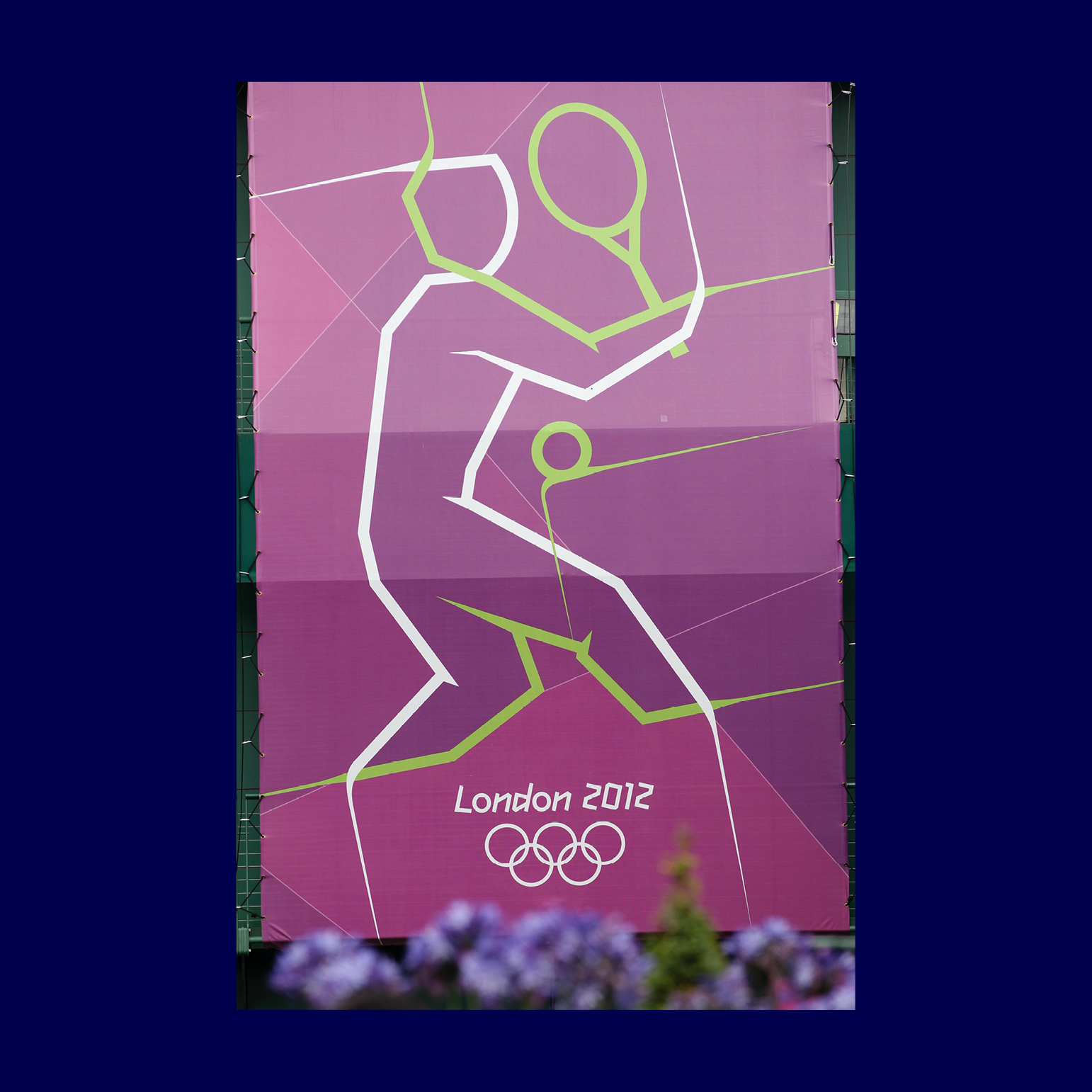 Pictogramme joueur de tennis
