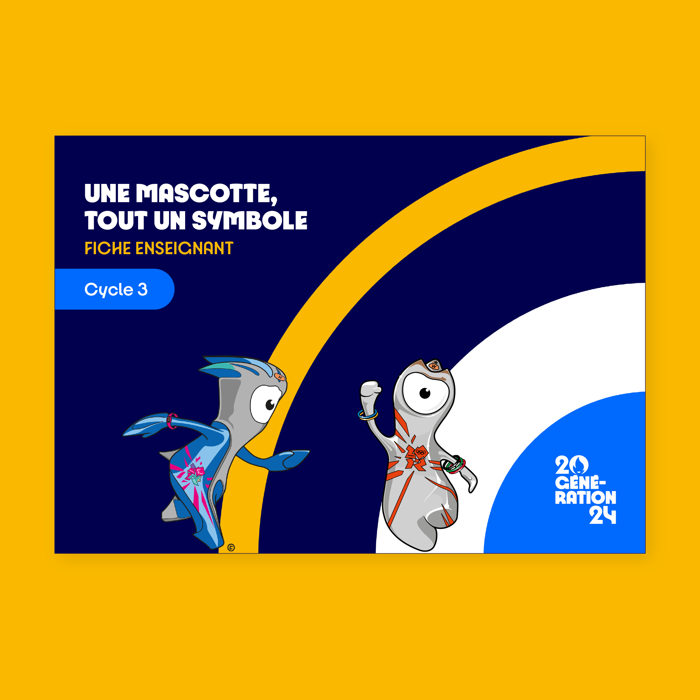 Fiche mascottes - cycle 3