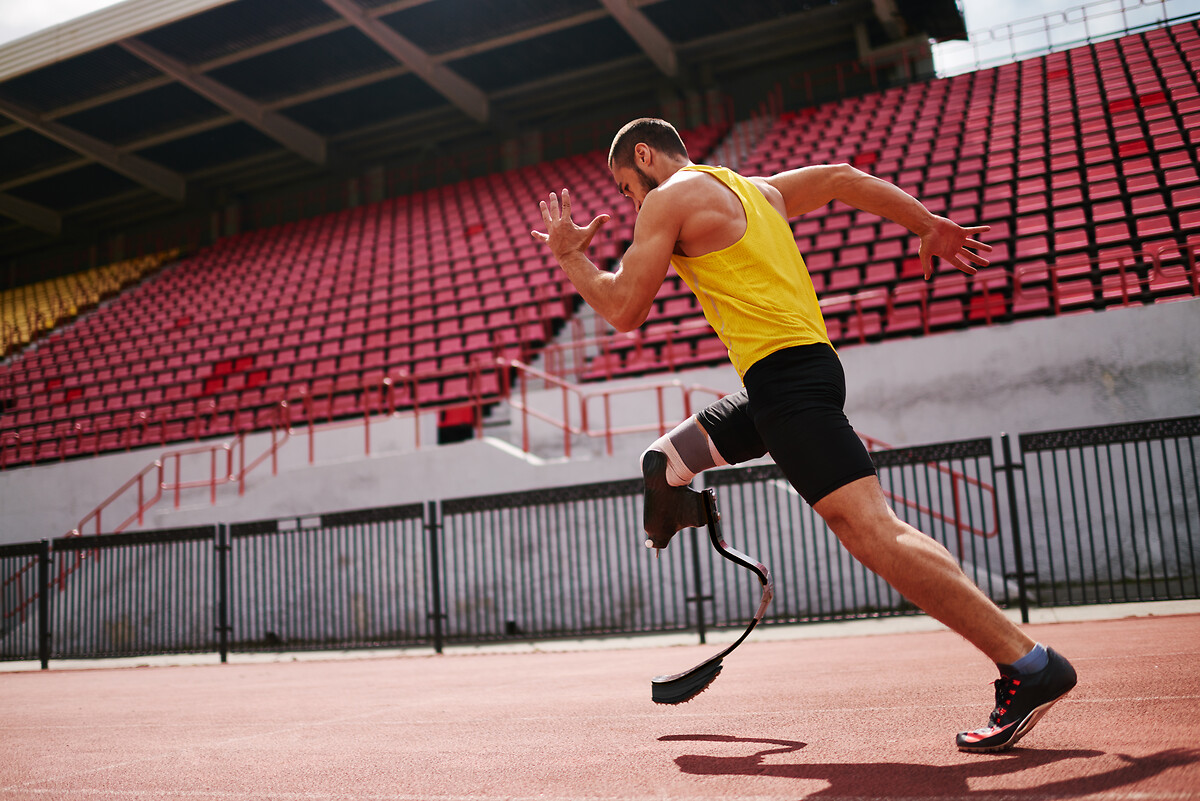 Athlète paralympique - athlétisme 