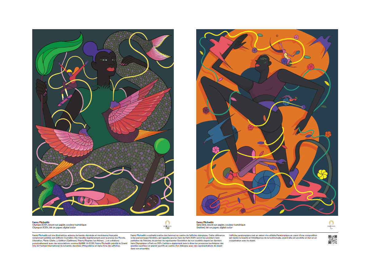 Affiches artistiques des Jeux - Paris 2024, Victoria Pariente