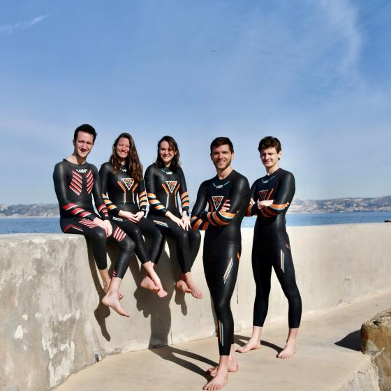 Equipe swim for change 