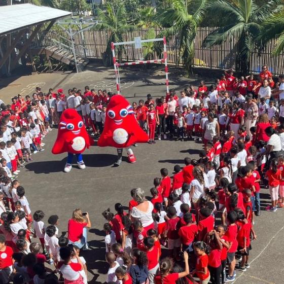 Les Phryges à l'école Ary Payet - Saint-André (La Réunion)