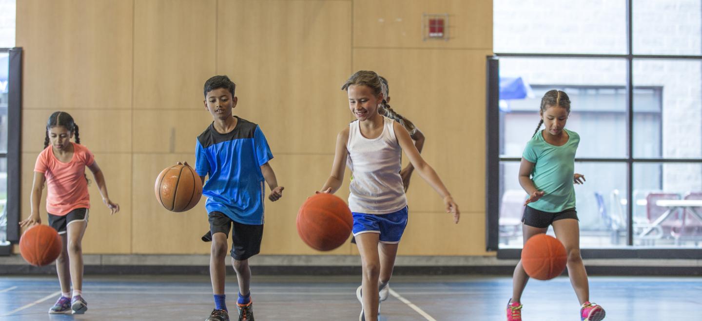 Basket à l'école