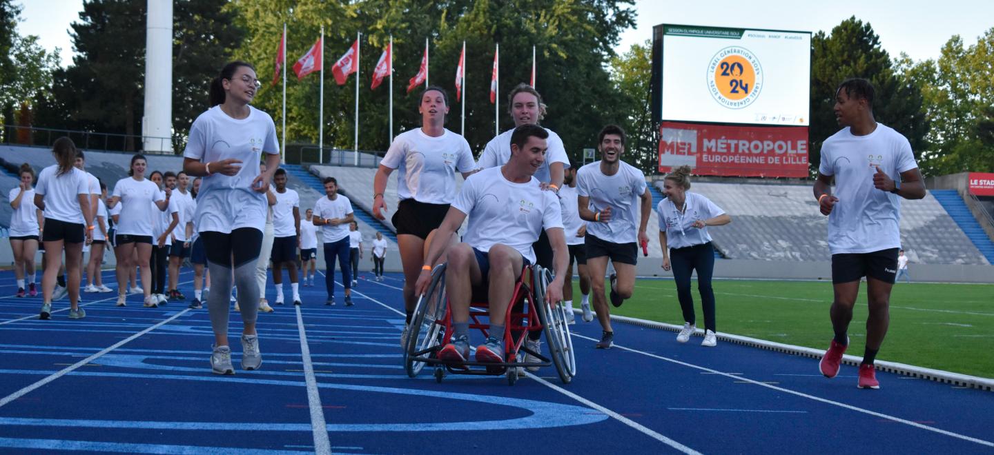 Course avec fauteuil participants SOU