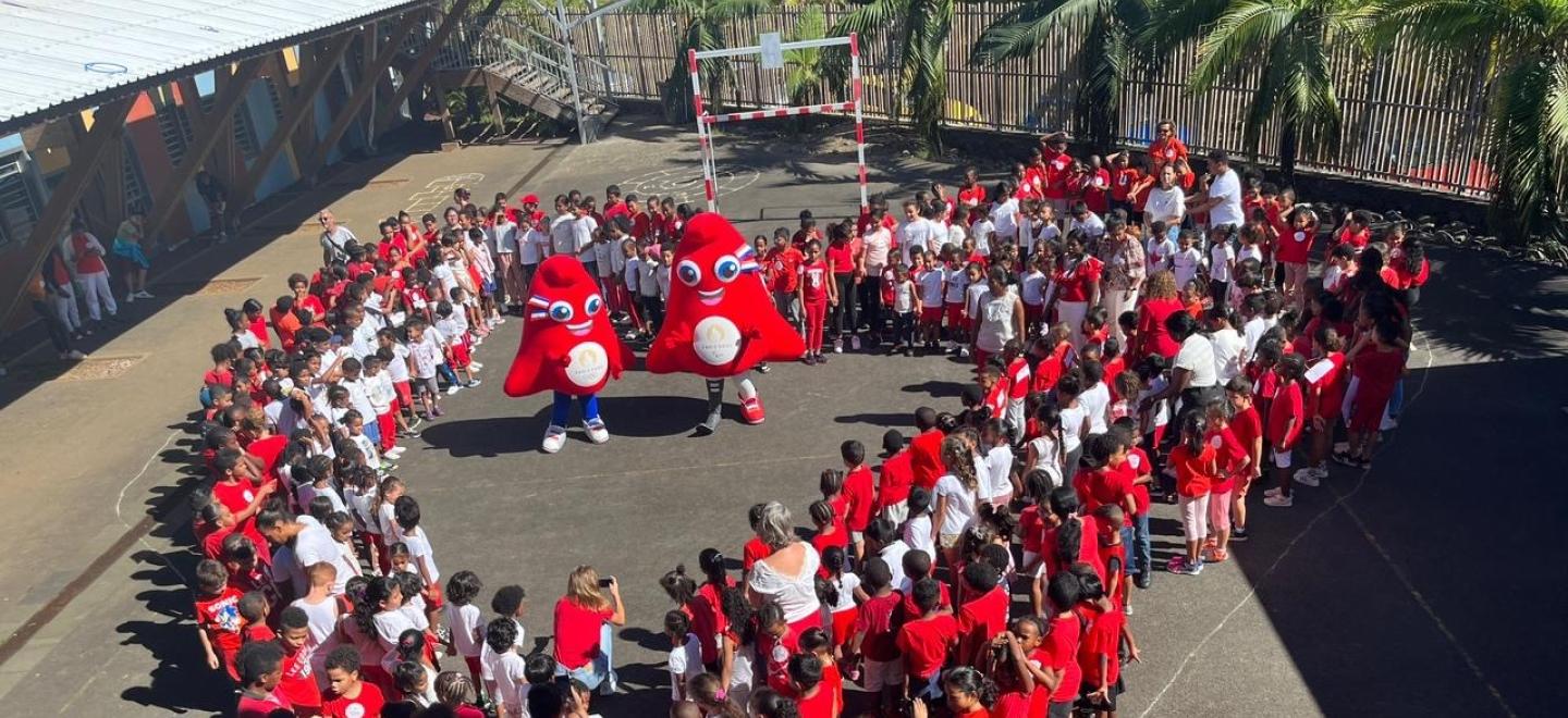 Les Phryges à l'école Ary Payet - Saint-André (La Réunion)