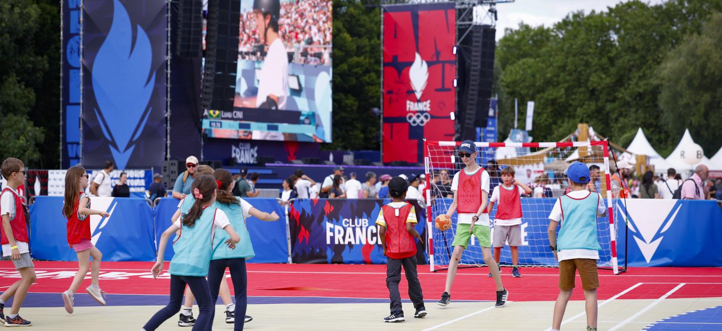 2025.08_Photo_ClubFrance_Enfants handball_CNOSF/KMSP