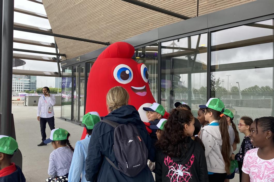 Visite du Centre Aquatique / @Paris2024