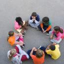 enfants en rond