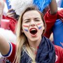 Supportrice de l'Equipe de France