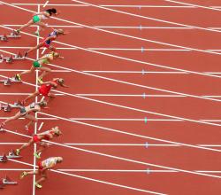Départ sprint féminin