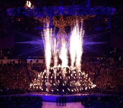 Flamme olympique cérémonie