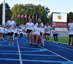 Course avec fauteuil participants SOU